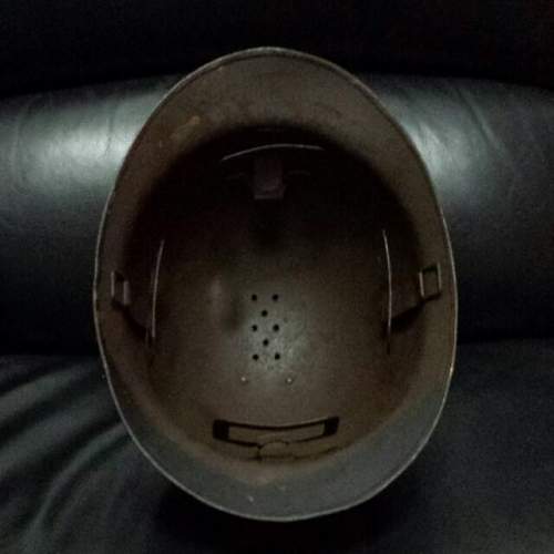 Its a original ww2 french defence passive civil defence army helmet?