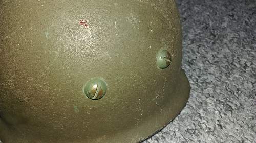 belgium m71 parachutist helmet