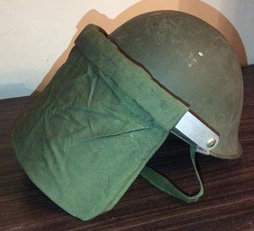 Northern Ireland British Mk IV helmet