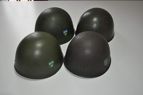 Swedish M37 helmets