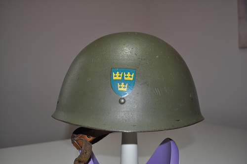 Swedish M37 helmets