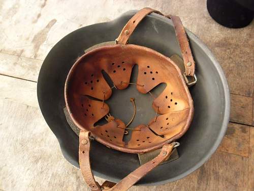 East German NVA M56 helmets