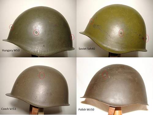 Hungarian M50 helmet