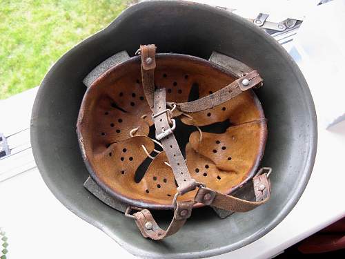 East German NVA M56 helmets