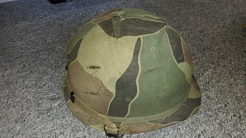 Chilean M1 helmet