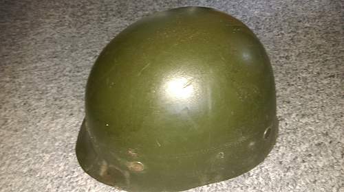 Chilean M1 helmet