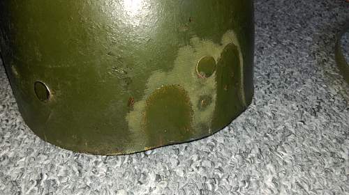 Chilean M1 helmet