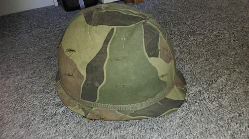 Chilean M1 helmet