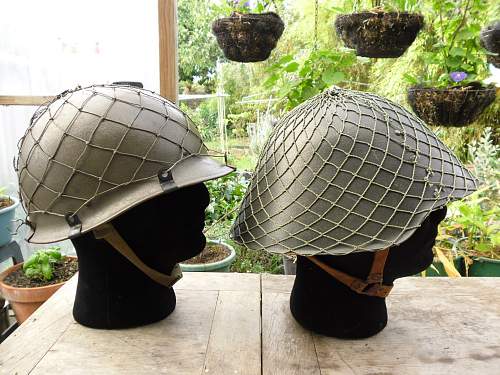 german helmet nets ,west and east