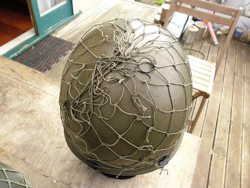 german helmet nets ,west and east