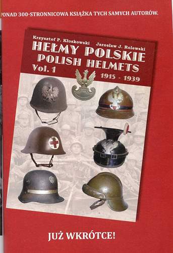 new book on Polish helmet