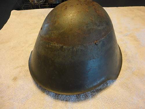 East German NVA M56 helmets