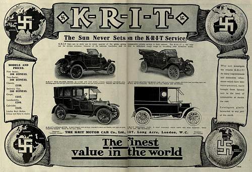 KRIT Motor Car Co. Pin find