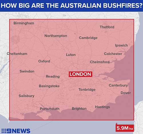 Australian Bush fires (some images may be disturbing)