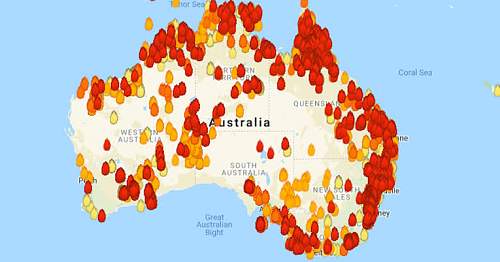 Australian Bush fires (some images may be disturbing)