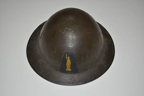 Mk1 helmet-6th U.S. Division