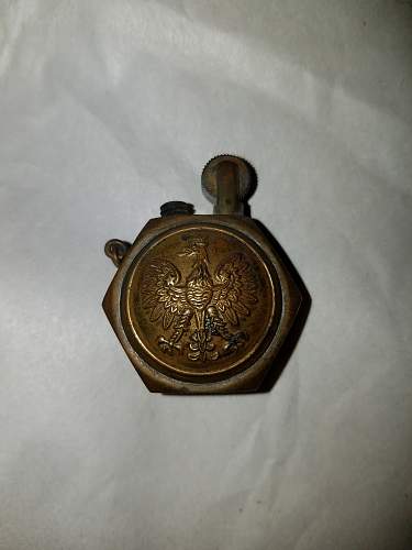 Does anyone know what this lighter is? American eagle on front, Polish eagle on back. Was told its from WWI.