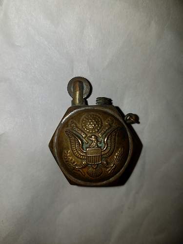 Does anyone know what this lighter is? American eagle on front, Polish eagle on back. Was told its from WWI.