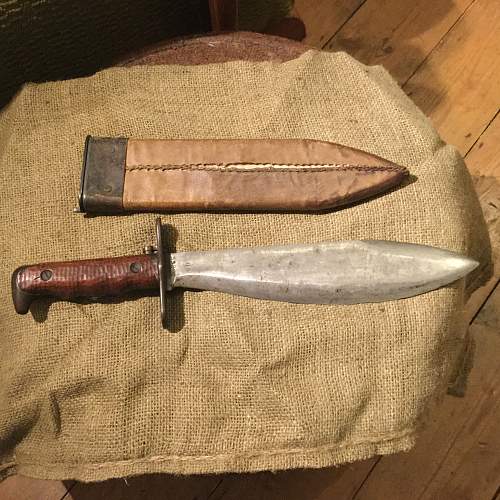 WW1 American Bolo knife