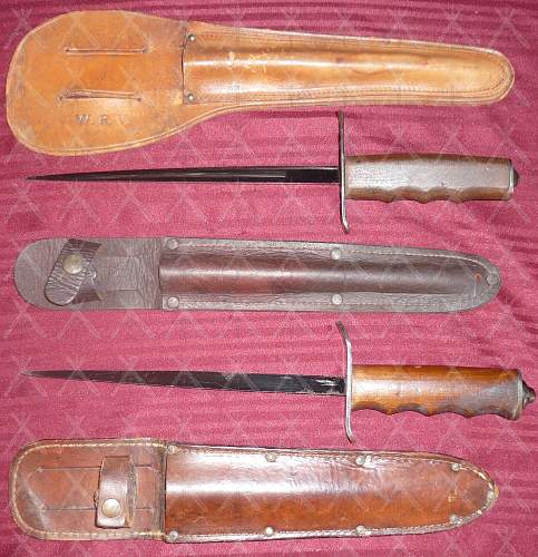 The U.S. M-1917 &amp; M-1918 Trench Knives’ Thread (Yes, just the wooden handled ones).