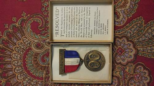 South Carolina medal