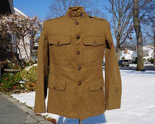 WW1 US Tunic - Ambulance Corp/AFS