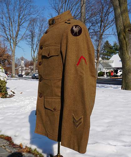 WW1 US Tunic - Ambulance Corp/AFS