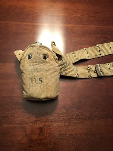 1918 US Canteen with Cover