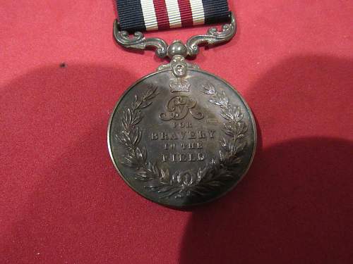 My WW1 British Military Medal