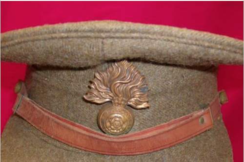 WW1 Service Dress Cap Oil Liner Thoughts?