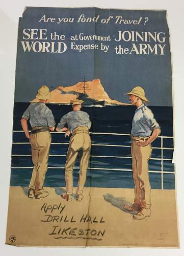 British Army 1919 recruiting posters
