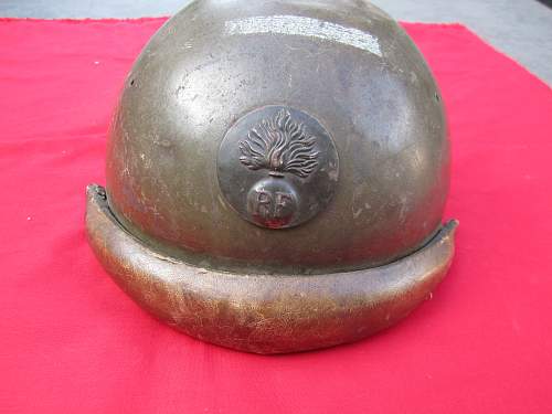 WWI French Tankers Helmet