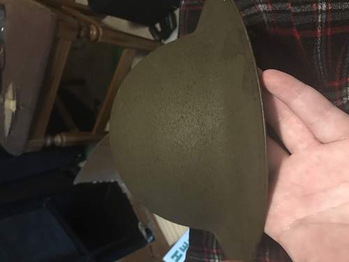 M1917 helmet questions.