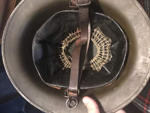 M1917 helmet questions.