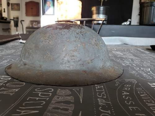 British mk1a rimless Brodie helmet