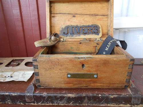 WW1 Royal Navy Sailor's &quot;Ditty box&quot;