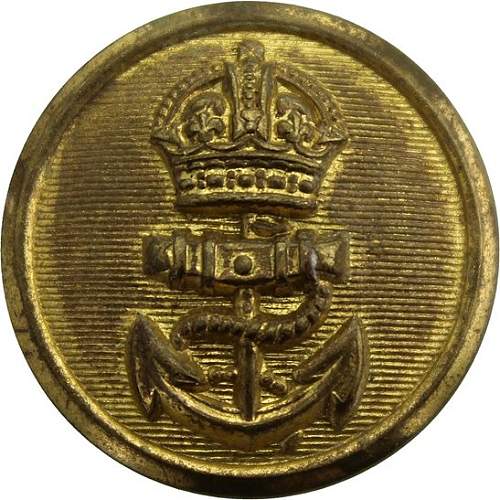 British Royal Navy button