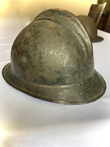 Recently Acquired French Helmet