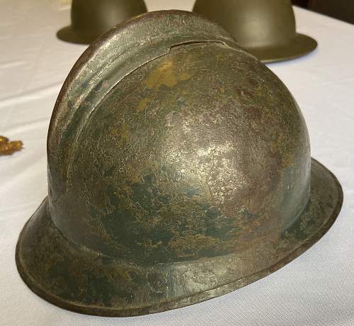 Recently Acquired French Helmet