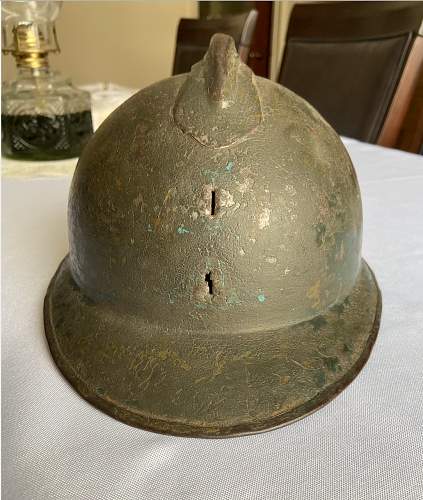 Recently Acquired French Helmet