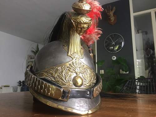 French cuirassier helmet 1872