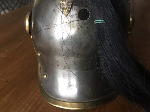 French cuirassier helmet 1872