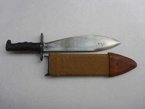 US Model 1910 Bolo Knife