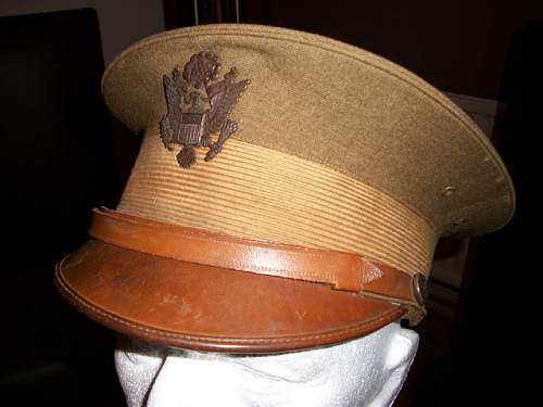 WW1 US army officers cap?