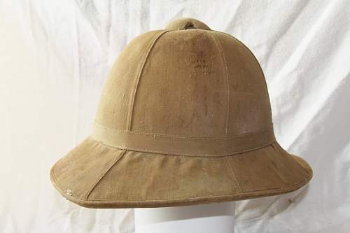 1917 wolseley sun helmet