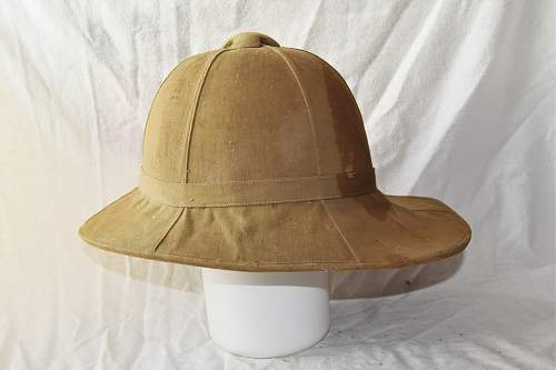1917 wolseley sun helmet