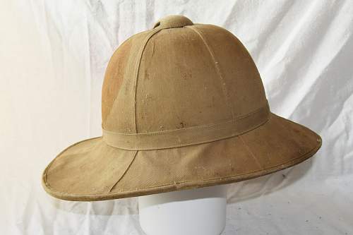 1917 wolseley sun helmet