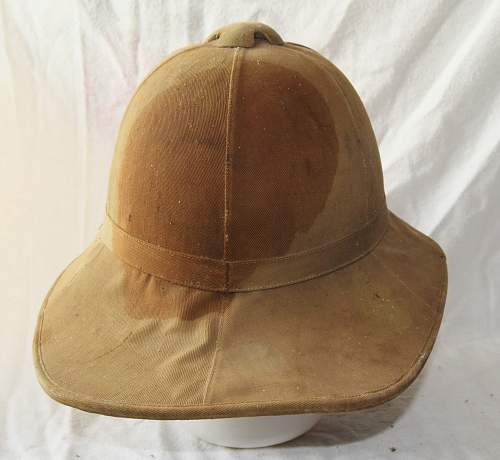 1917 wolseley sun helmet