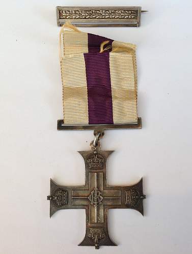 WW1 British Military Cross 14th Hussars