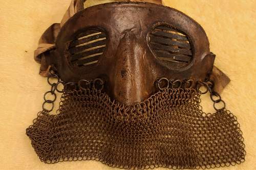 ww1 tank crew mask